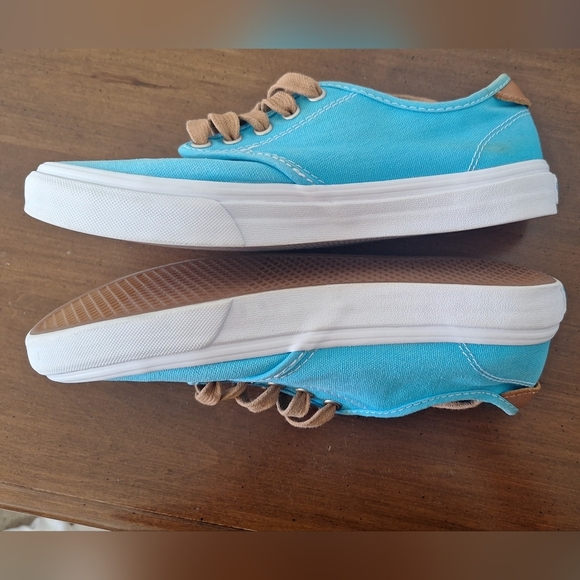 Vans Blue Women's Sneakers Size 8 - Picture 5 of 8